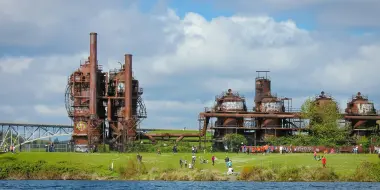 Gas Works Park Sunset Picnic with Lake Union Views